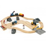 Train - Rail & Road Loading Set - Brio Wooden Trains 33210 